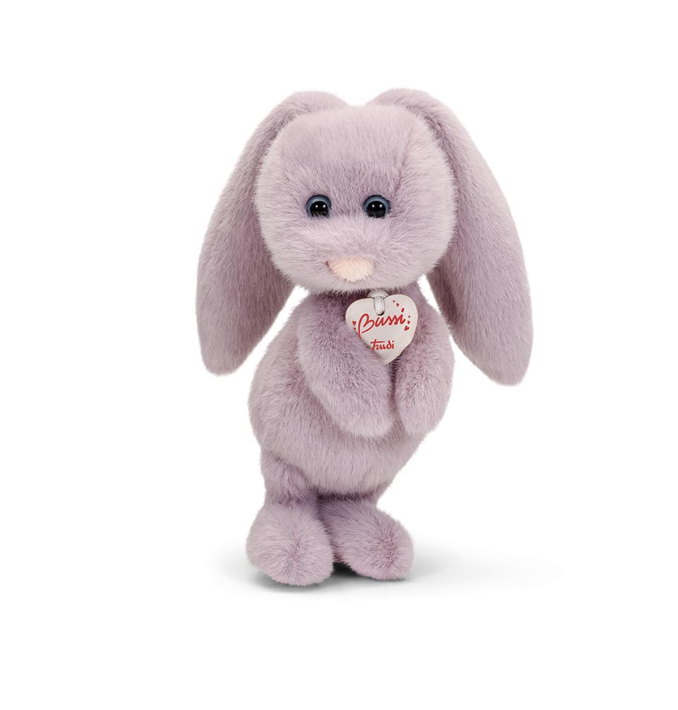 Trudi Peluche lapin rose 21 cm