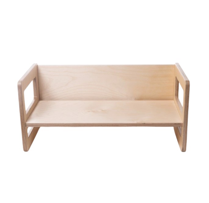 Banc en bois pour enfant 3 en 1