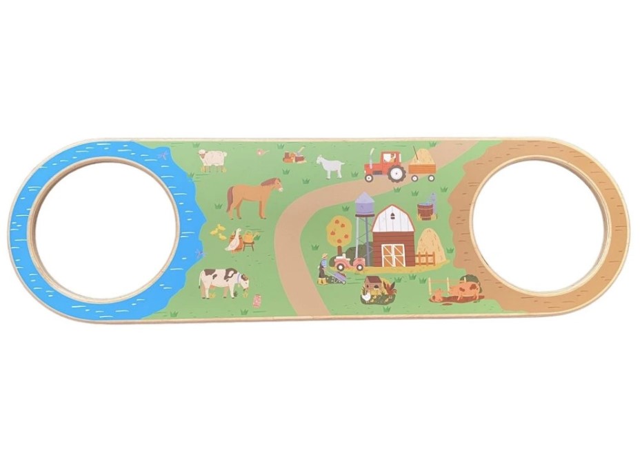 Balance Play en bois - ferme 