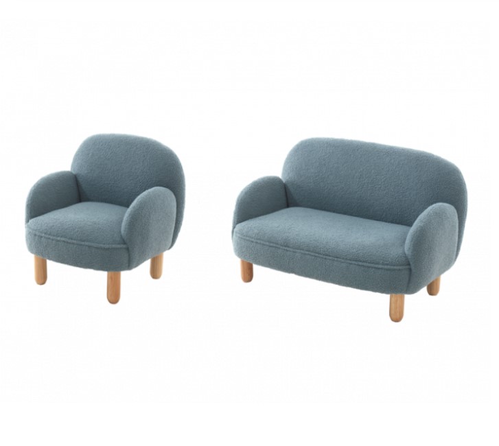 Fauteuils pour enfant rocky - bleu