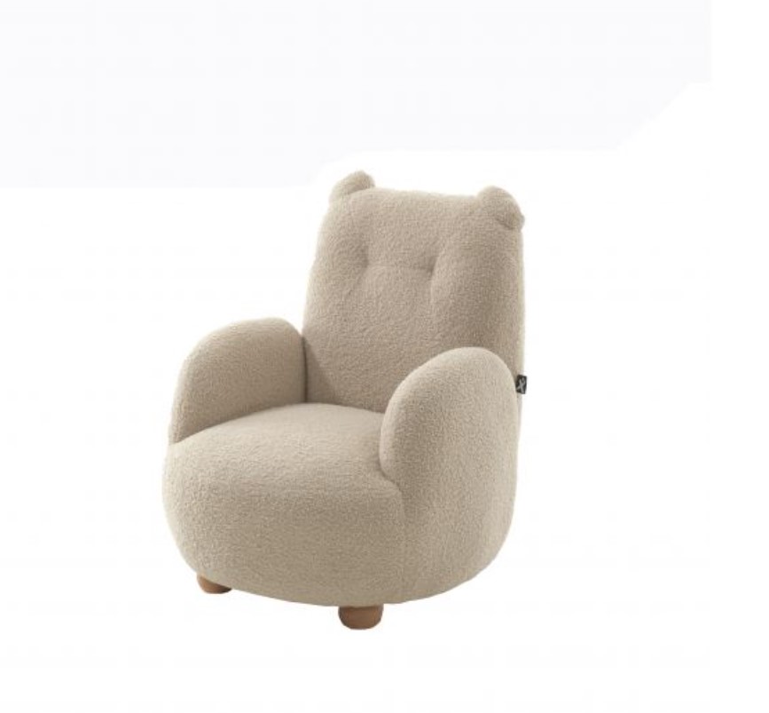 Mini Fauteuil rocky beige ours