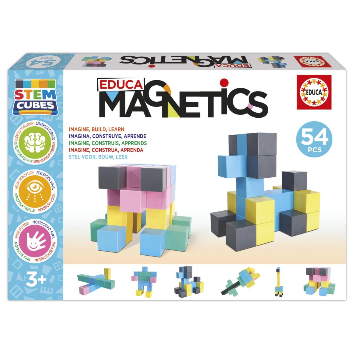 Magnetics Stem Cubes 54pcs