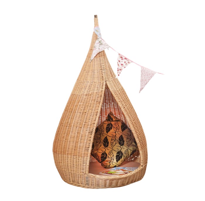 Tipi arrondi extérieur avec coussin