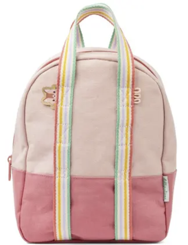 Lilliputiens - sac a dos rose