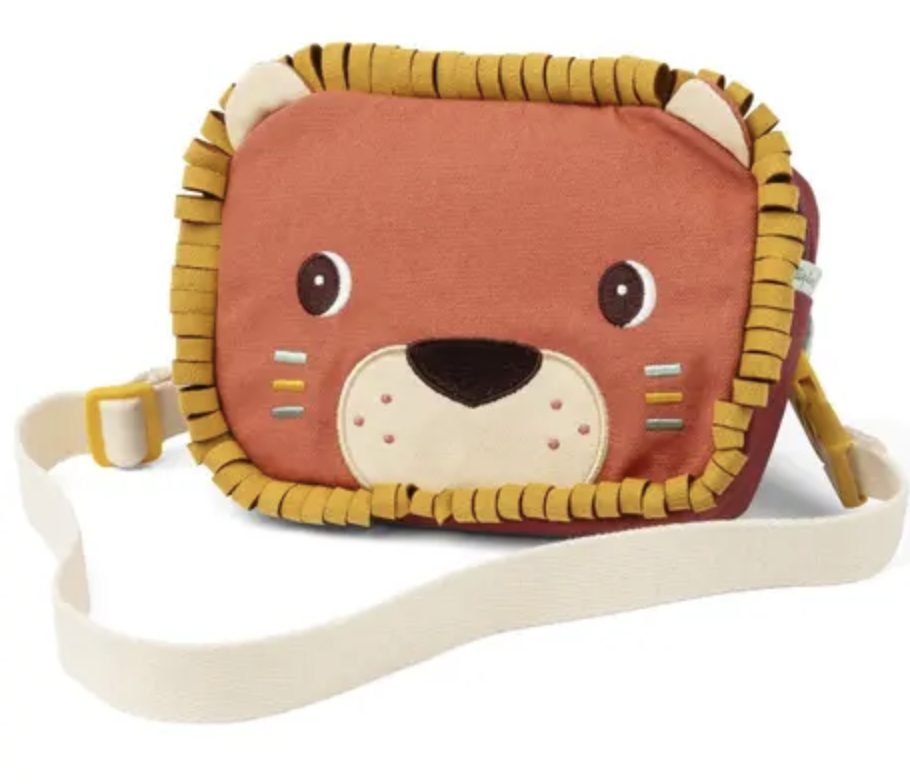 le lion Jack - pochette avec sangle