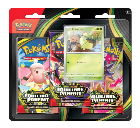 Pokemon - pack 3 boosters Equilibre Parfait