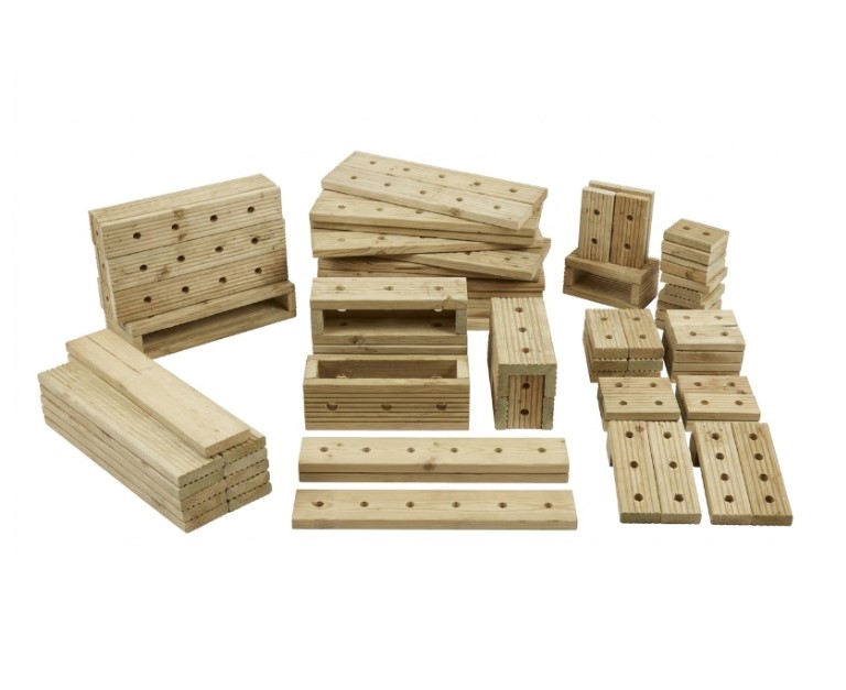 Ensemble de blocs en bois Imagineering