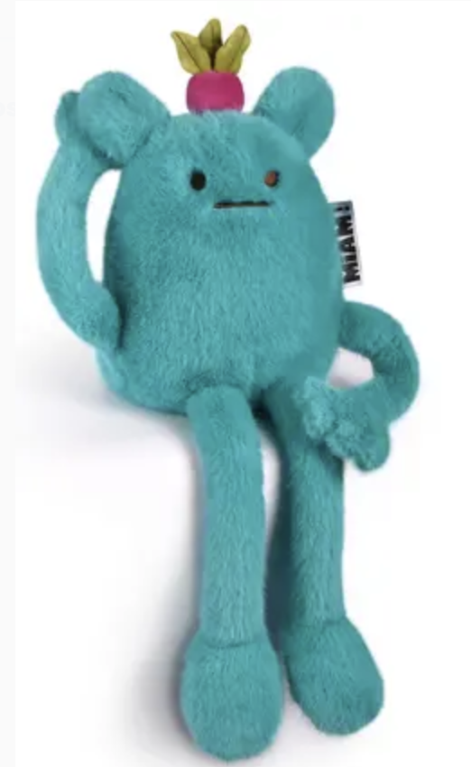 MIAM ! Billie Radish 40cm - bleu océan