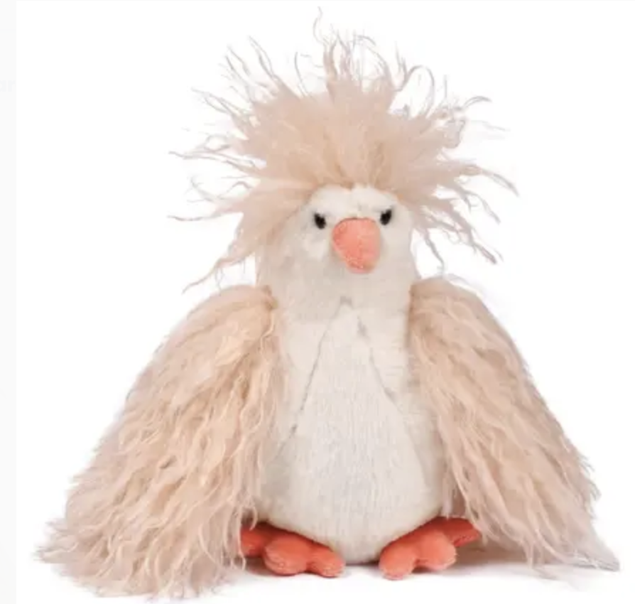 peluche poulette frisottis