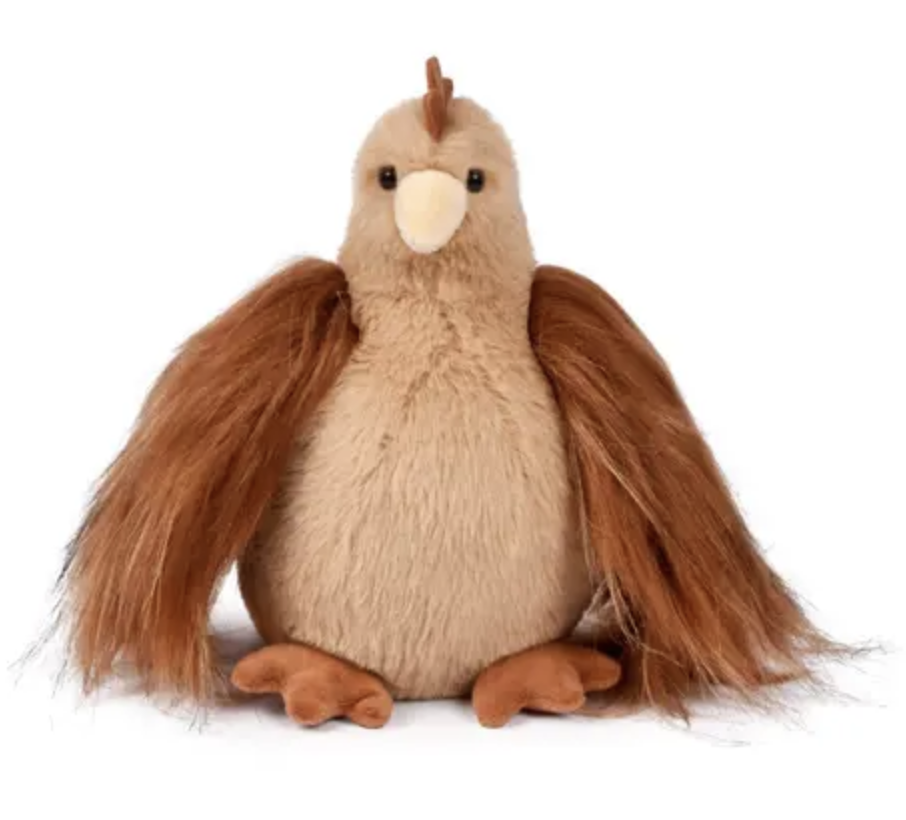 peluche poulette  - rousse