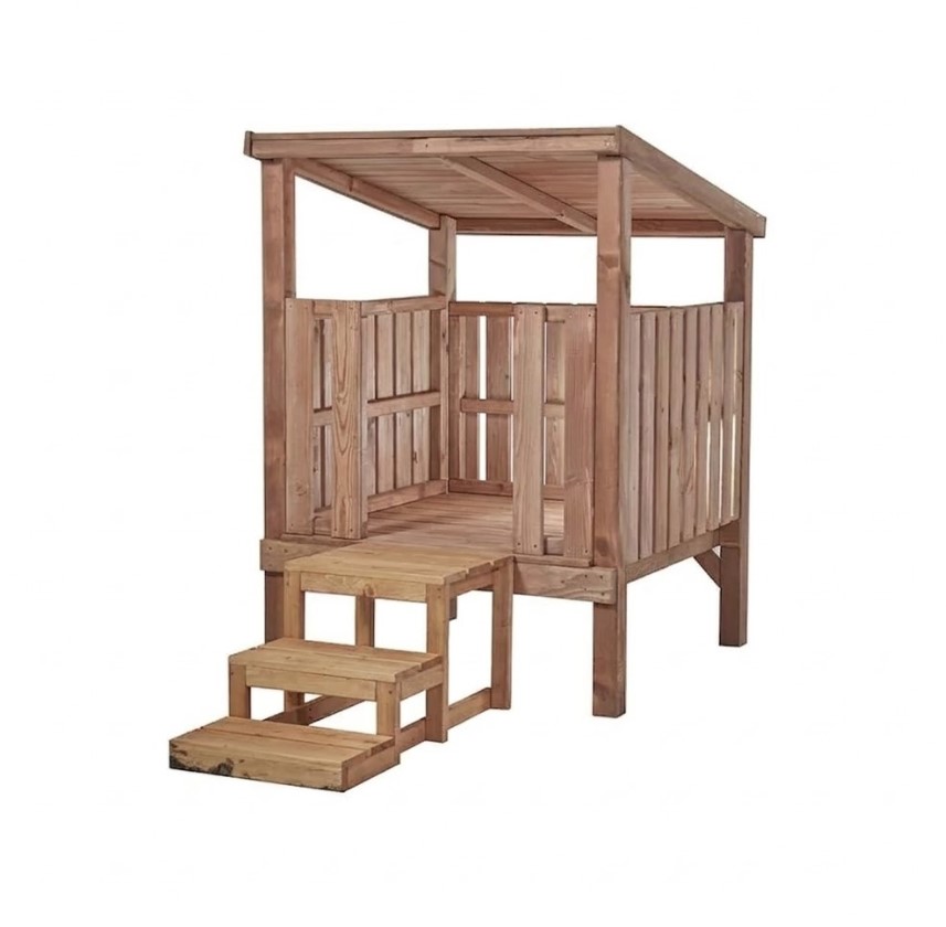 Cabane en bois style loft