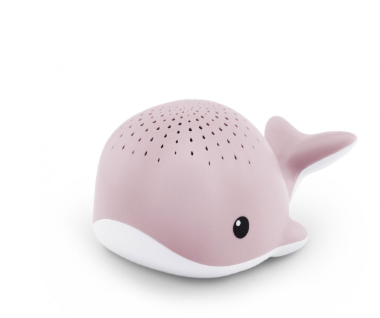 Wally la baleine projecteur - rose