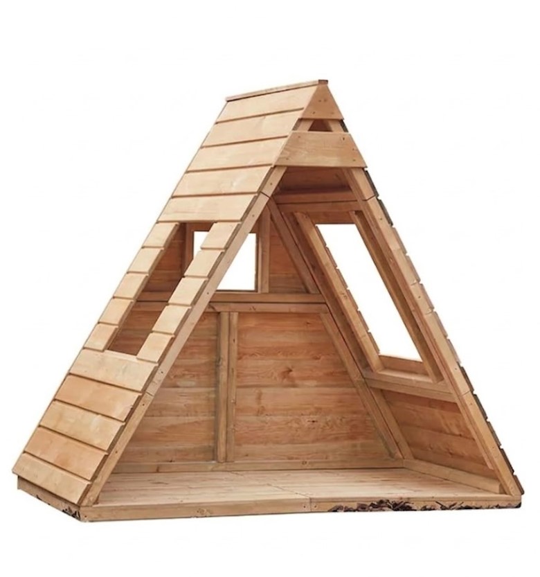 Tipi - Vue du Ciel - en Bois