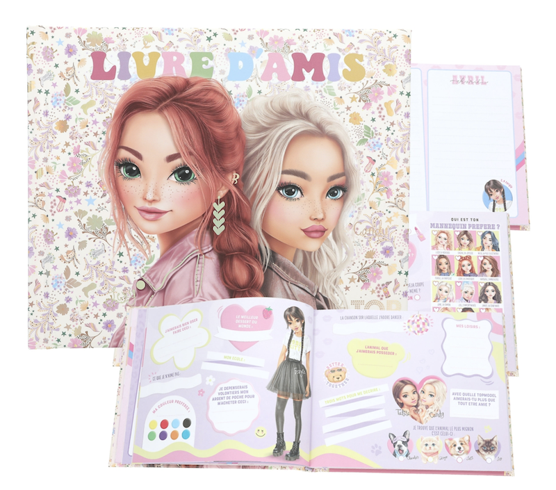 TOPModel Livre d'amis COWGIRL