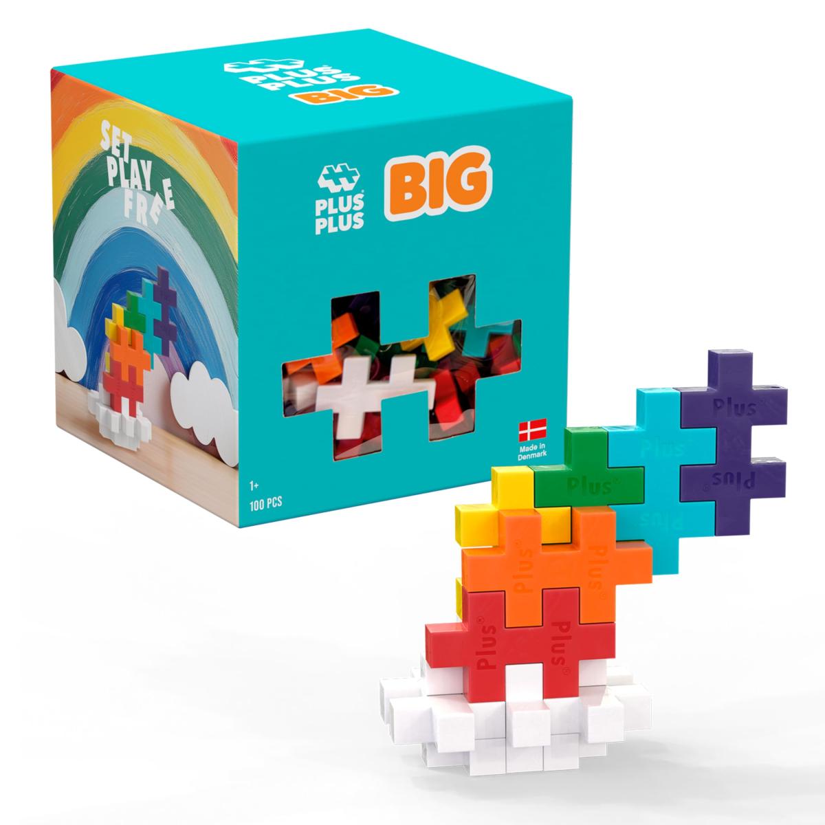 Plus-Plus BIG Arc-en-Ciel 100 pièces