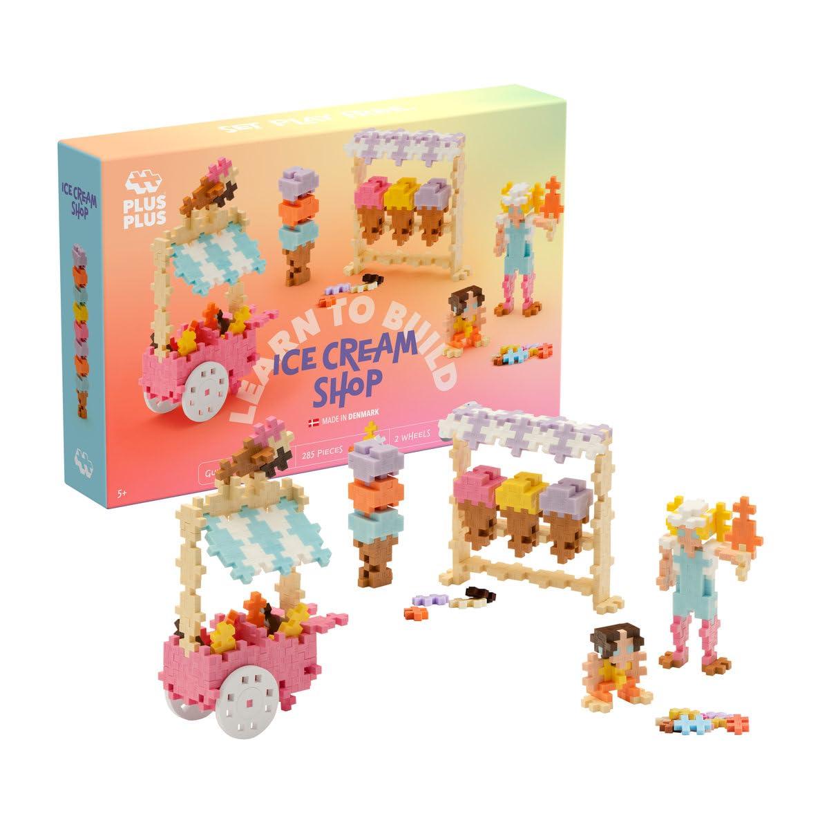 Plus-Plus Kit découverte Marchand de Glaces 285 pièces