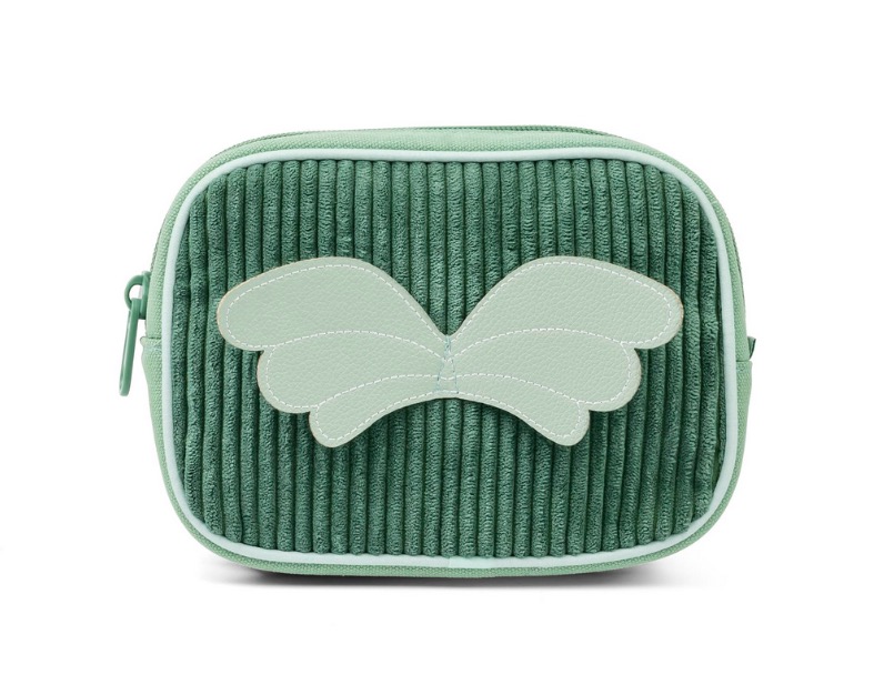 Joe pochette avec sangle verte