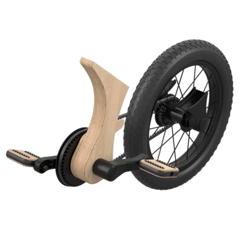 Kit pédales avec roue et transmission