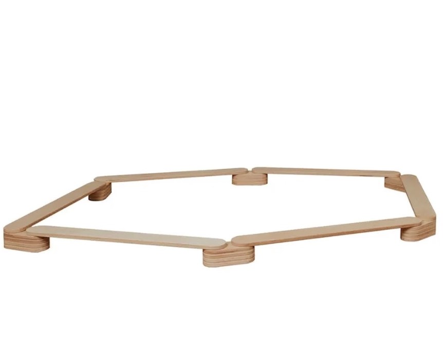 Ensemble de 6 poutres d'équilibre