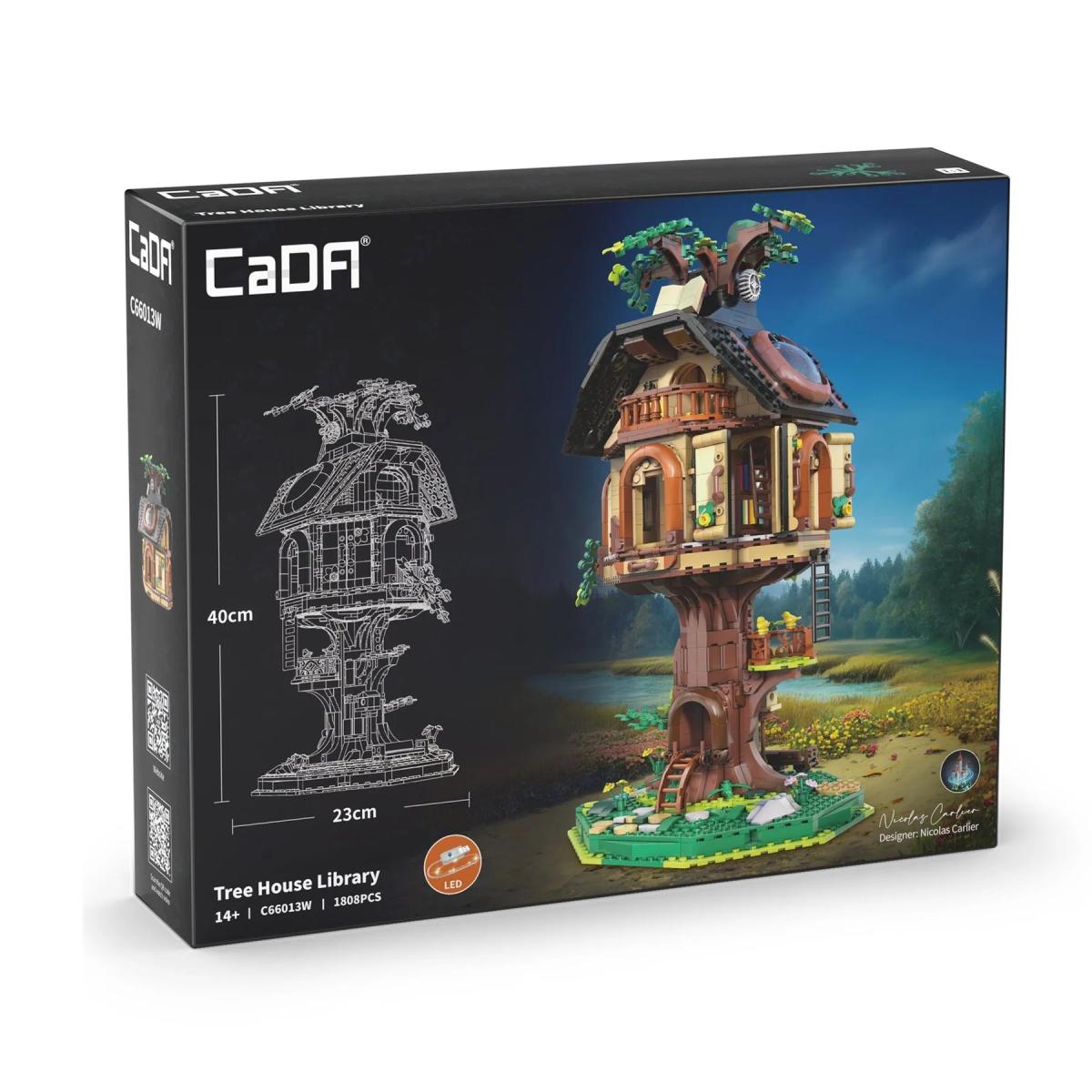 CADA - Batiments - L'arbre librairie - 1808pcs