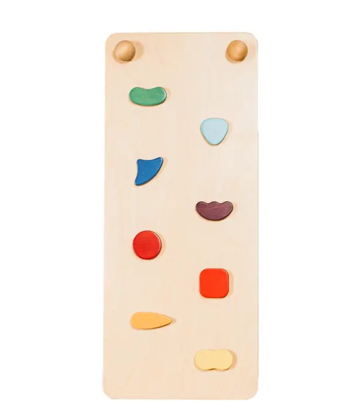 Triangle d'escalade Pikler - mur d'escalade arc-en-ciel