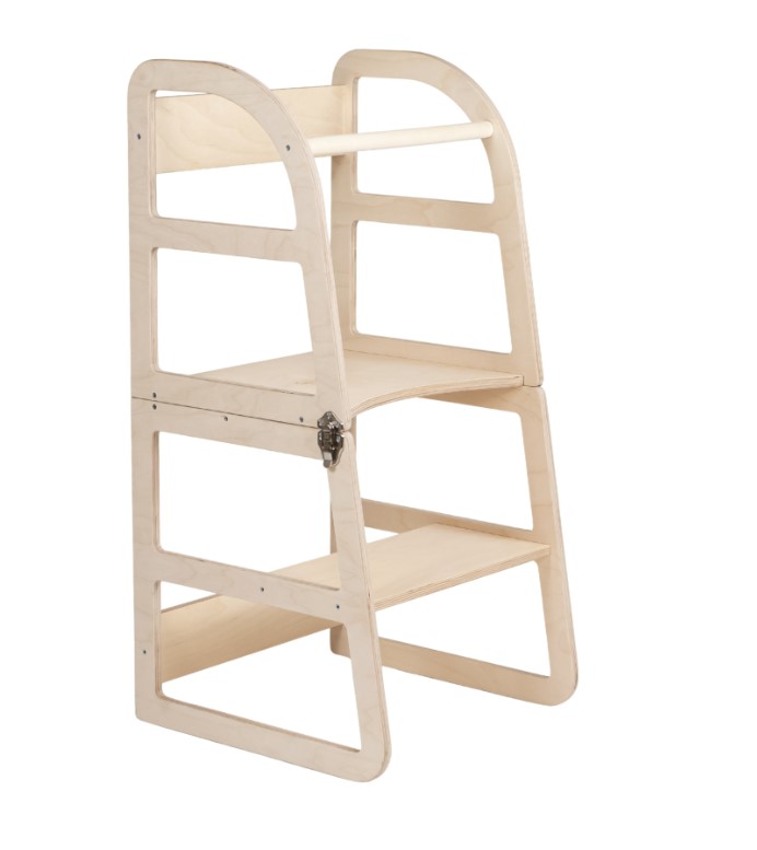 Tour d'apprentissage transformable Sleekstep Naturel