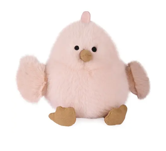 Doudou Piou - le poussin Rose