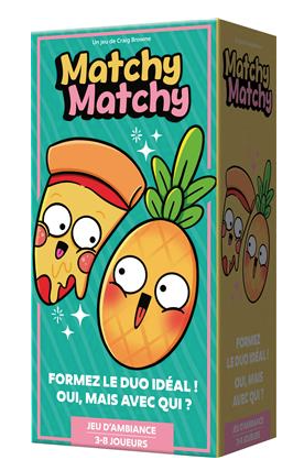 Asmodee Matchy Matchy jeu de cooperation