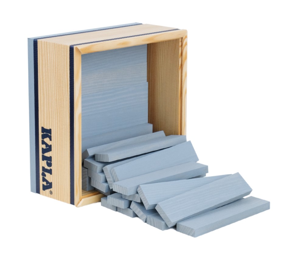 Jeu de construction Kapla Carrés 40 planchettes gris