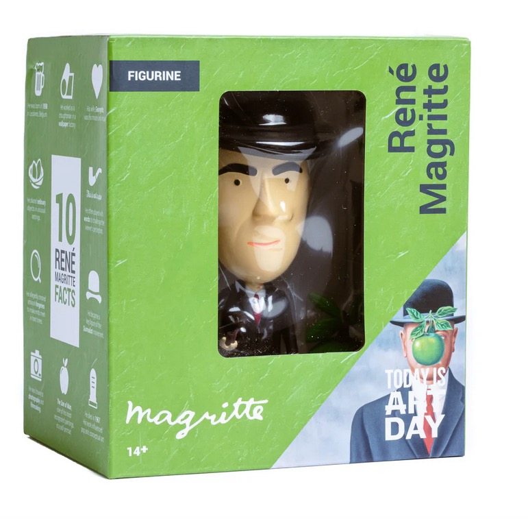 Figurine de Rene Magritte