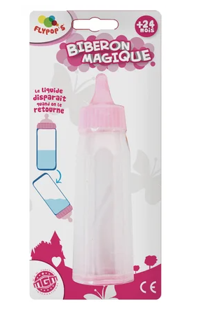 Biberon magique pour poupon 13cm