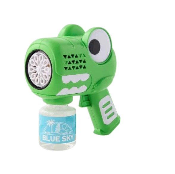 Pistolet a bulles electrique dinosaure
