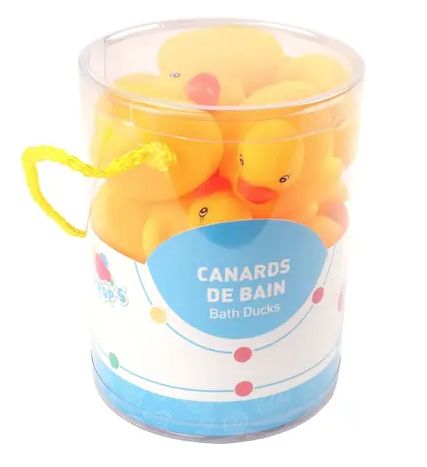 Tubo - 10 canards PVC 6cm