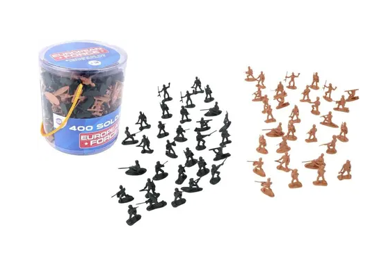 Boite de 400 Petits soldats 3,5CM