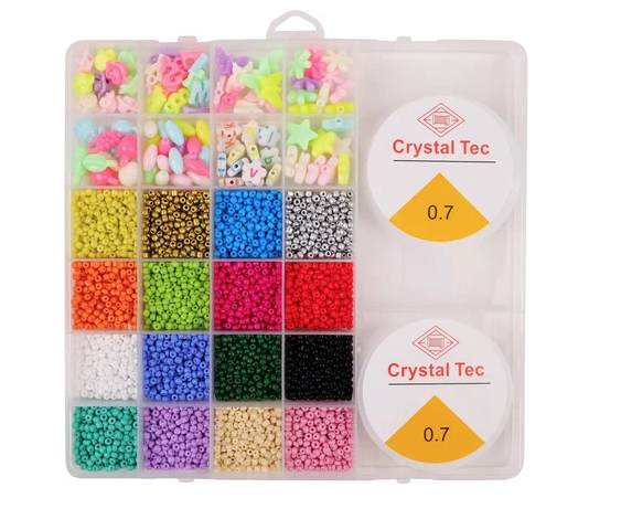 Boite de 4400 perles - 24 cases