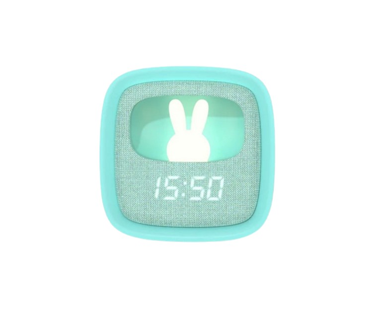 Billy Clock - Turquoise - Reveil et veilleuse