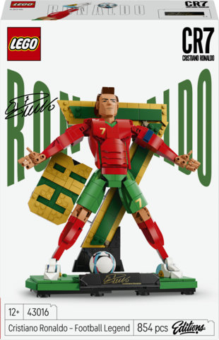 43016 Cristiano Ronaldo – Légende du foot, LEGO®  Editions