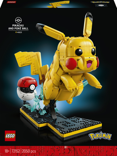 72152 LEGO Pikachu et Poké Ball Pokémon