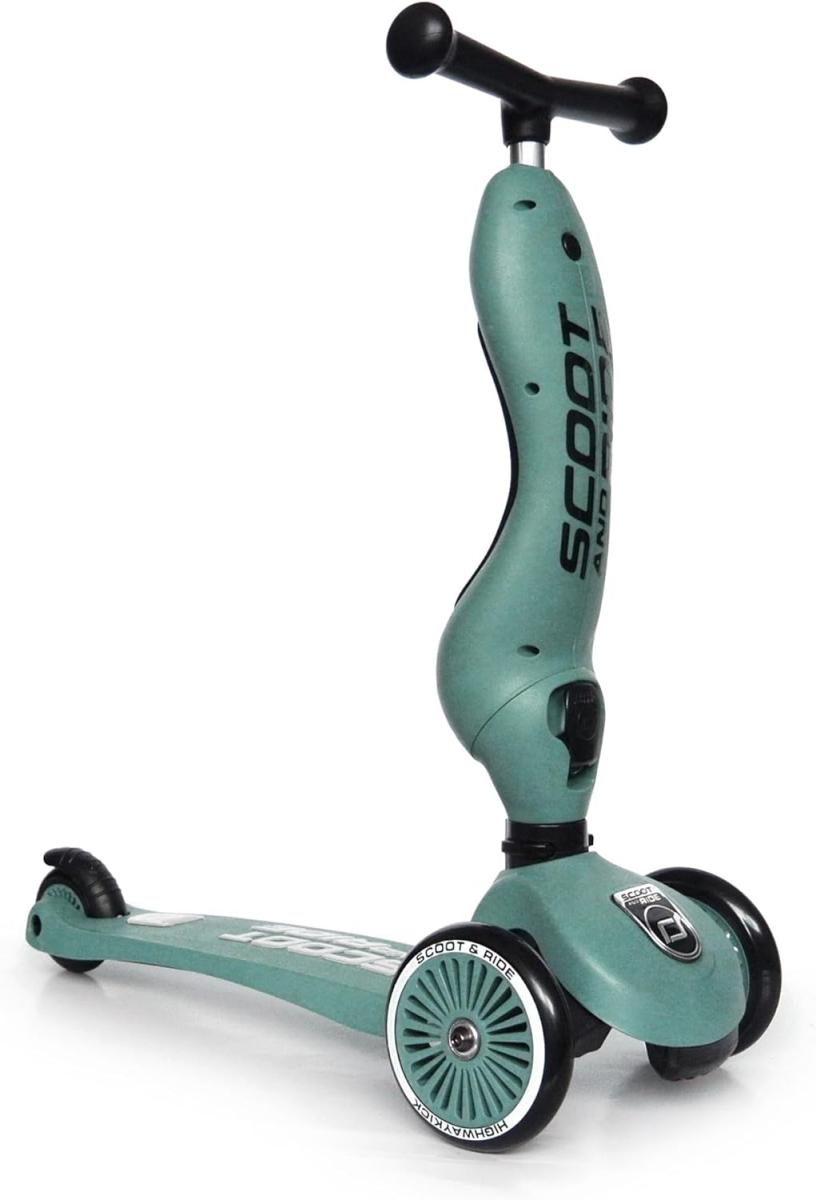 Trottinette highwaykick 1 vert foret Scoot and ride