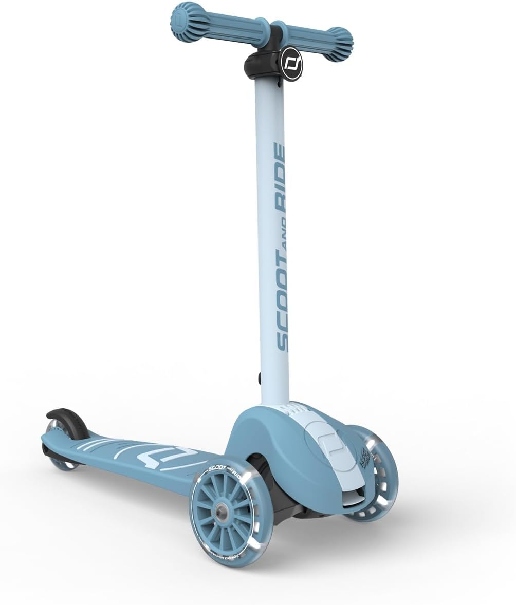 Trottinette highwaykick 3 s led steel Scoot and ride