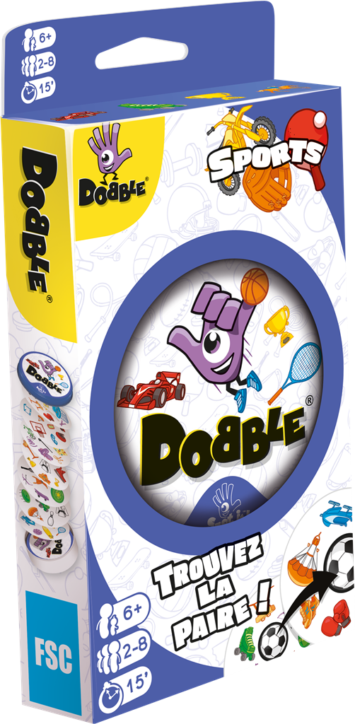 Dobble Theme Sports - Jeu de rapidite