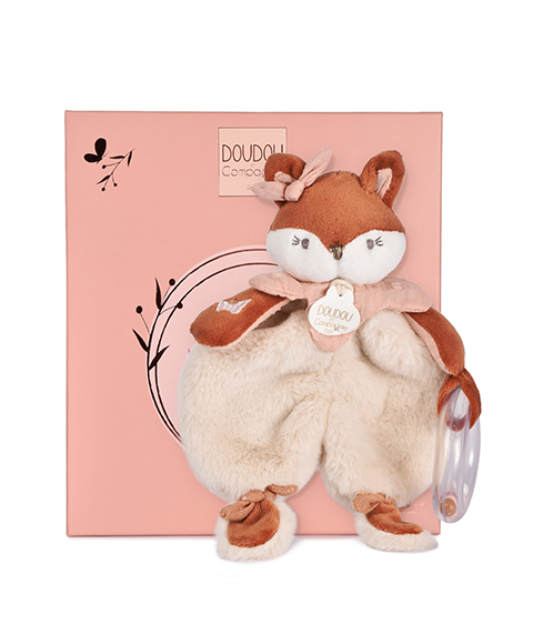 Doudou hochet Mina - 18 cm