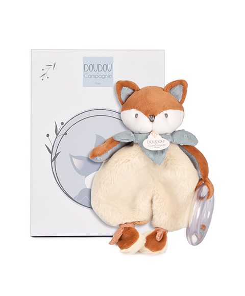 Doudou hochet Timo – 18 cm