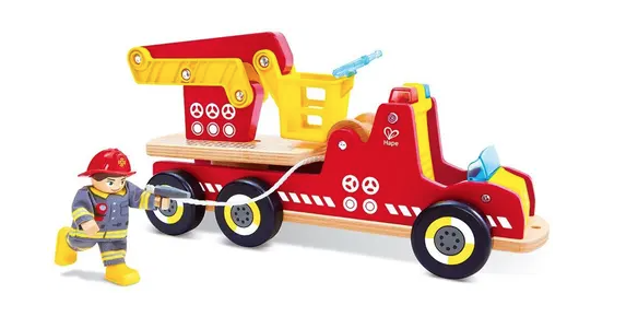 Camion de pompiers son et lumiere