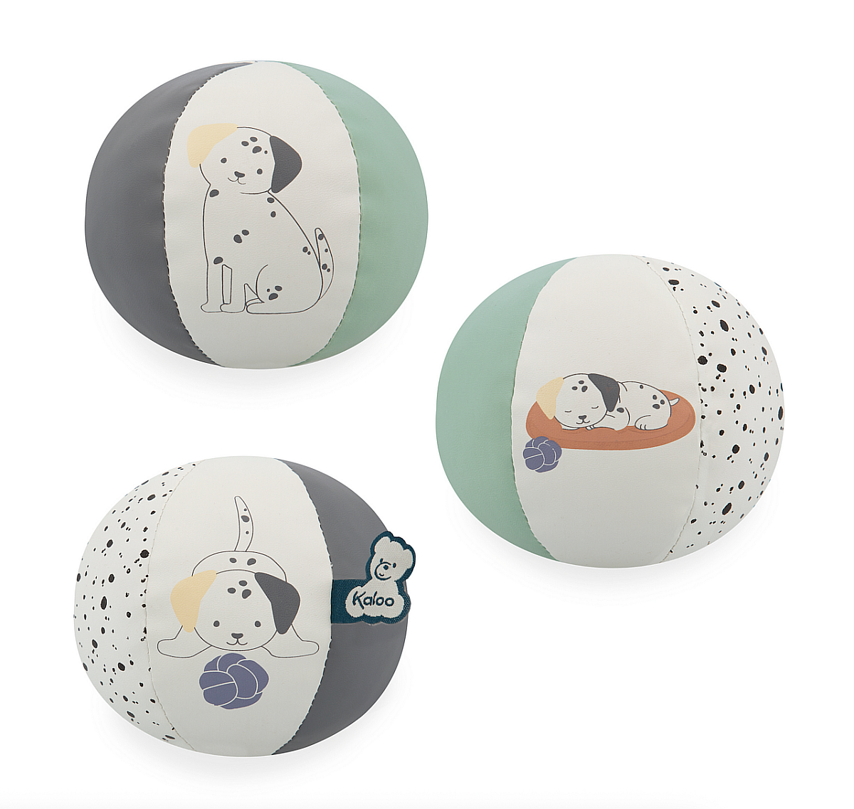 Mon ballon chiot multicolore