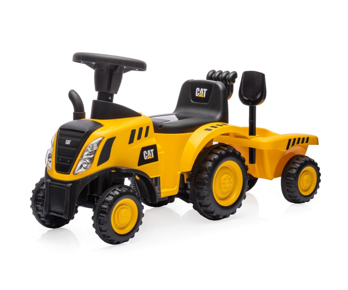 Porteur Tracteur enfant jaune noir 