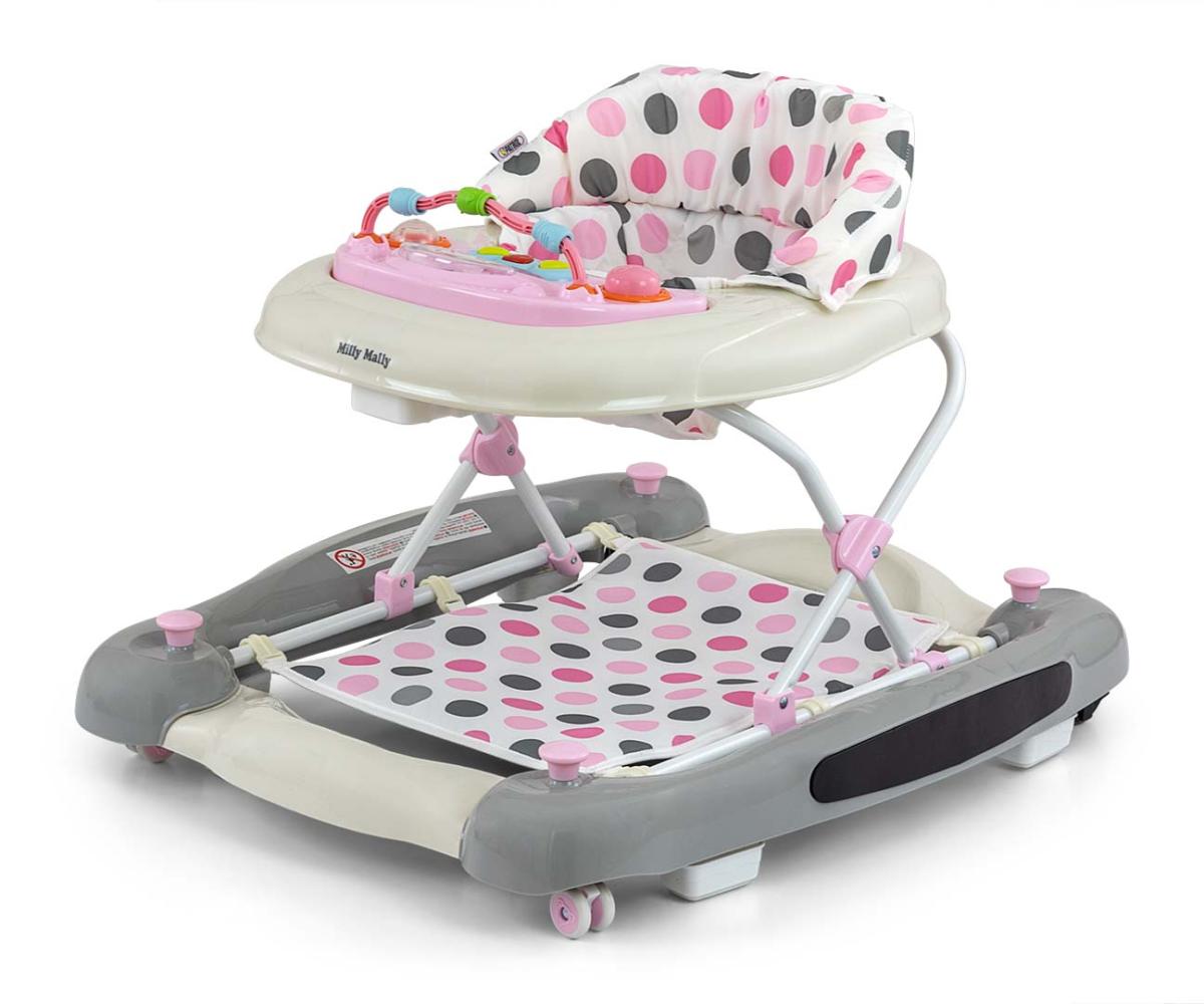 Trotteur bébé Patrol Plus Pois Pastel