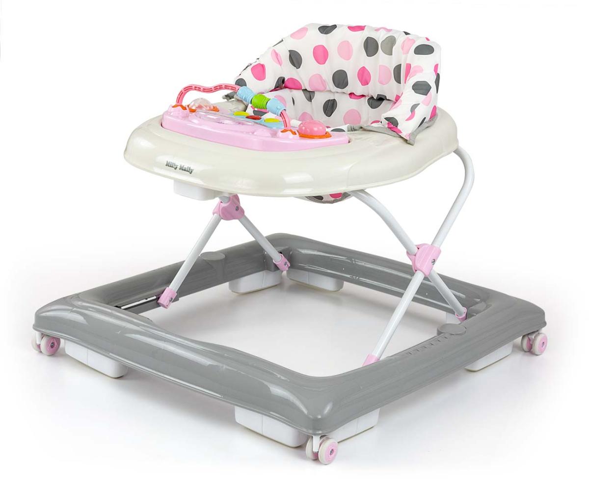 Trotteur bébé Patrol Pois Pastel