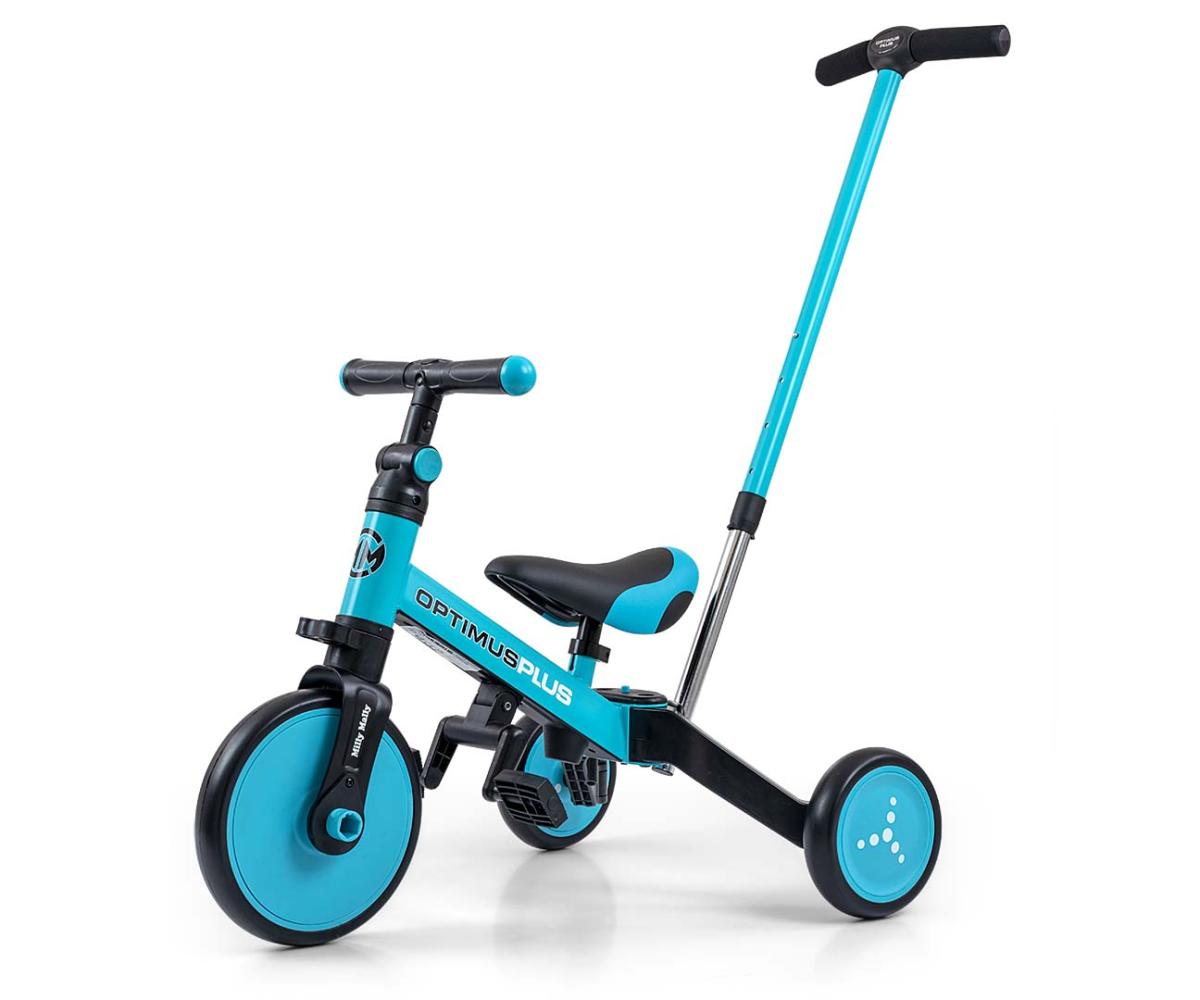 Vélo 4-en-1 Optimus Plus Bleu