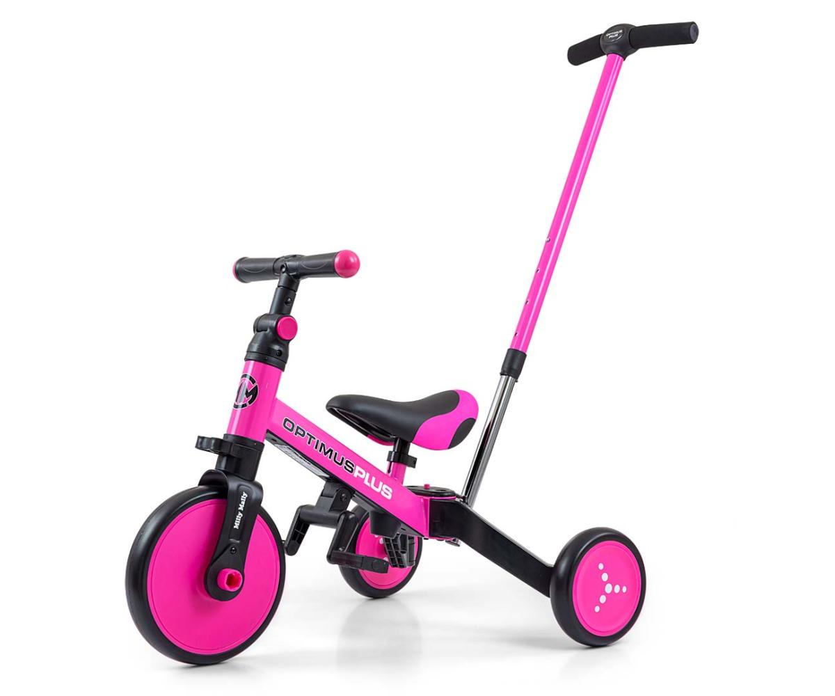 Vélo 4-en-1 Optimus Plus Rose